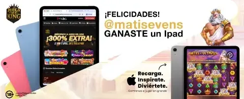¡Sorteo de iPad! promotion banner